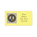 Search for breast cancer ribbon return address labels Hope
