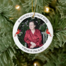 Search for memorial poem ornaments Cardinal