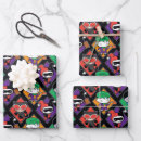 Search for joker wrapping paper Harley quinn