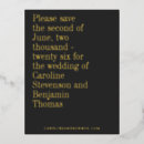 Search for foil save the dates Classic