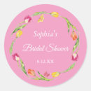 Search for pink tulip stickers Bridal shower