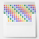 Search for rainbow envelopes Polka dots