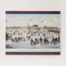Recherche de peintures de paysage américaines puzzles Vintage