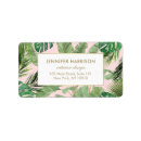 Search for banana return address labels Floral
