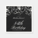 Search for 95th birthday napkins Floral