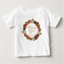 Search for flowers baby shirts for her