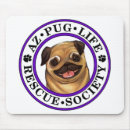 Search for rescued dog mousepads Pug