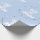 Search for let it snow wrapping paper Winter