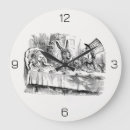 Search for mad hatter clocks Alice in wonderland