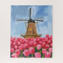 Search for tulip flowers puzzles Dutch