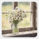 Recherche de marguerite vintage autocollants Fleur