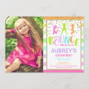 Search for bounce house invitations Pastel