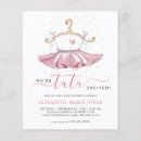 Recherche de ballet baby girl shower invitations Aquarelle