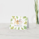 Search for jungle thank you cards Zebra