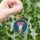 Search for flower drawing keychains Floral