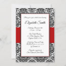 Search for red bridal shower invitations White