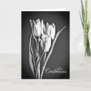 Search for black and white sympathy cards Minimalist