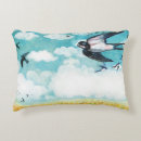 Search for swallow pillows Illustration