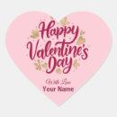 Search for romantic valentines day stickers Elegant