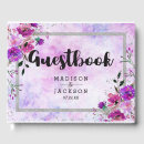 Search for floral guest books Silver