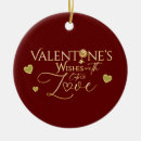 Search for red and gold ornaments Typography