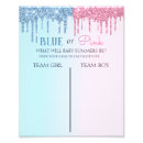 Search for baby gender reveal posters Glitter