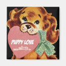 Recherche de chiot vintage magnets Amour