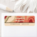 Search for abstract swirl return address labels Modern