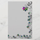 Search for floral border stationery paper Colourful