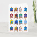 Recherche de chevalet vœux cartes Peintre