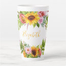 Search for sunflower mugs Vintage