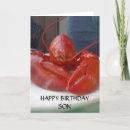Search for lobster birthday cards Shellfish