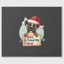 Search for wolf christmas wrapping paper Puppy