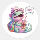 Search for lizard cartoon stickers Animal