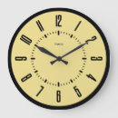 Search for black and gold decor clocks Initials