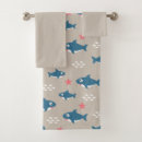Search for shark bath towels Ocean