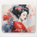 Recherche de geisha tapis souris Femme