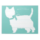 Recherche de westie blocsnotes Cute