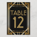 Search for great gatsby table cards Roaring twenties