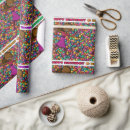 Recherche de peau foncée papier cadeau Afro américain