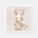 Recherche de lapins serviettes Aquarelle