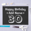 Search for 30th birthday tissue paper 30 years old