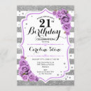 Search for stripe birthday invitations Glam