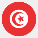 Search for flag of tunisia stickers Star