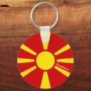 Search for flag of macedonia keychains Travel