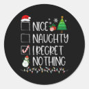 Search for naughty or nice list stickers Elf