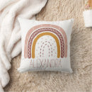 Search for boho pillows Rainbow