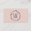 Search for pretty business cards Blush pink