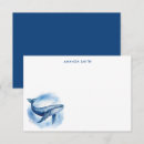 Recherche de cétacé cartes postales Aquarelle