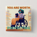 Search for disabilities square buttons Invisible illness